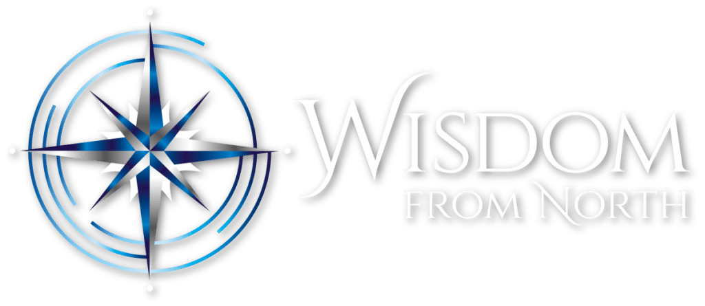 Wisdom From North_Final_hvit_skygge logo